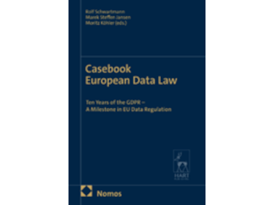 Cover Casebook European Data Law
