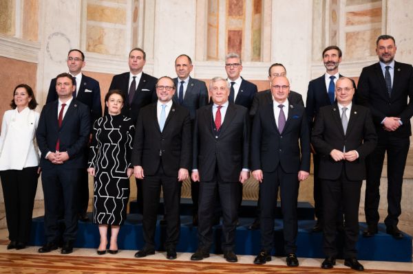 Am 5. Februar 2024 nahm Außenminister Alexander Schallenberg beim Außenministertrefen "Freunde des Westbalkans" in Rom teil.