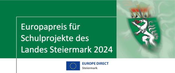 Sujet Europapreis für Schulprojekte des Landes Steiermark 2024