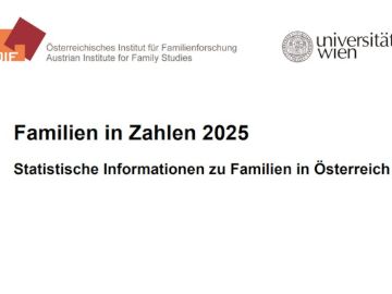Cover Familie in Zahlen 2025