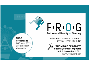 Ankündigung der Online Fachtagung mit dem Schwerpunkt "Magic of Games" am 27.11.2021