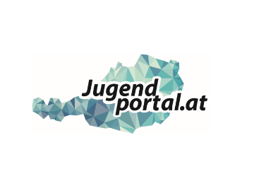 Logo Jugendportal mit Website jugendportal.at
