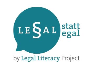 Projektlogo "Legal statt egal"
