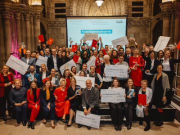 Gruppenbild Staatspreis für freiwilliges und ehrenamtliches Engagement