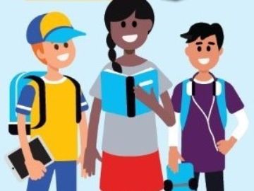 Illustration von 3 Kindern